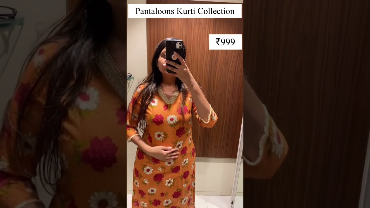 Women's Kurti collection (Pantaloons) winter arrival (2021-2022) - YouTube